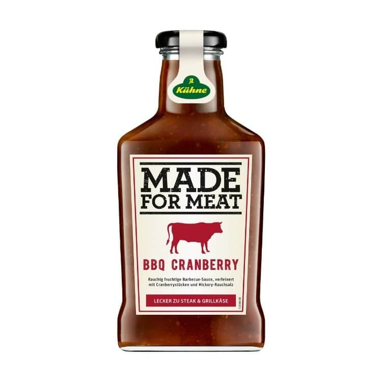 Kuhne Made for Meat Cranberry Sauce - 375ml