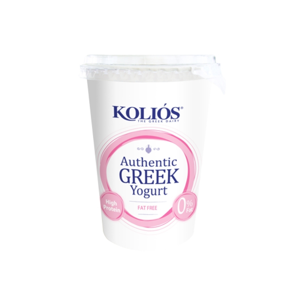 Kolios Authentic Greek Yogurt 0 Fat 500g Quality Foods