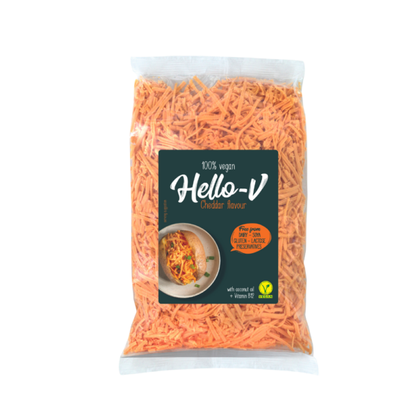 Hello-V Cheddar Flavour Shredded - 200g