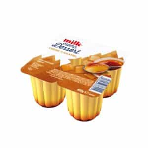 milk creme caramel dessert
