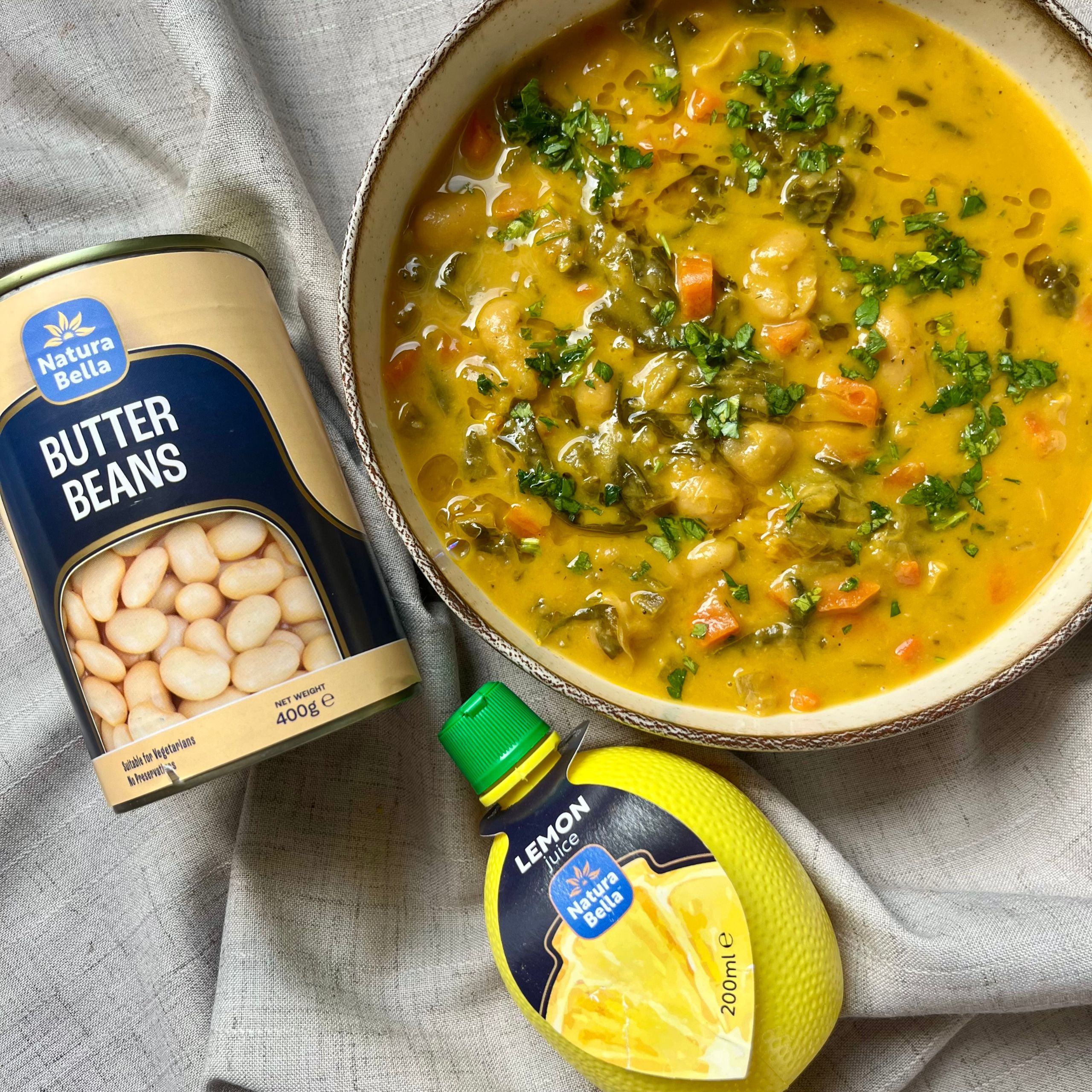 image for Butter Bean &amp; Vegetable Soup