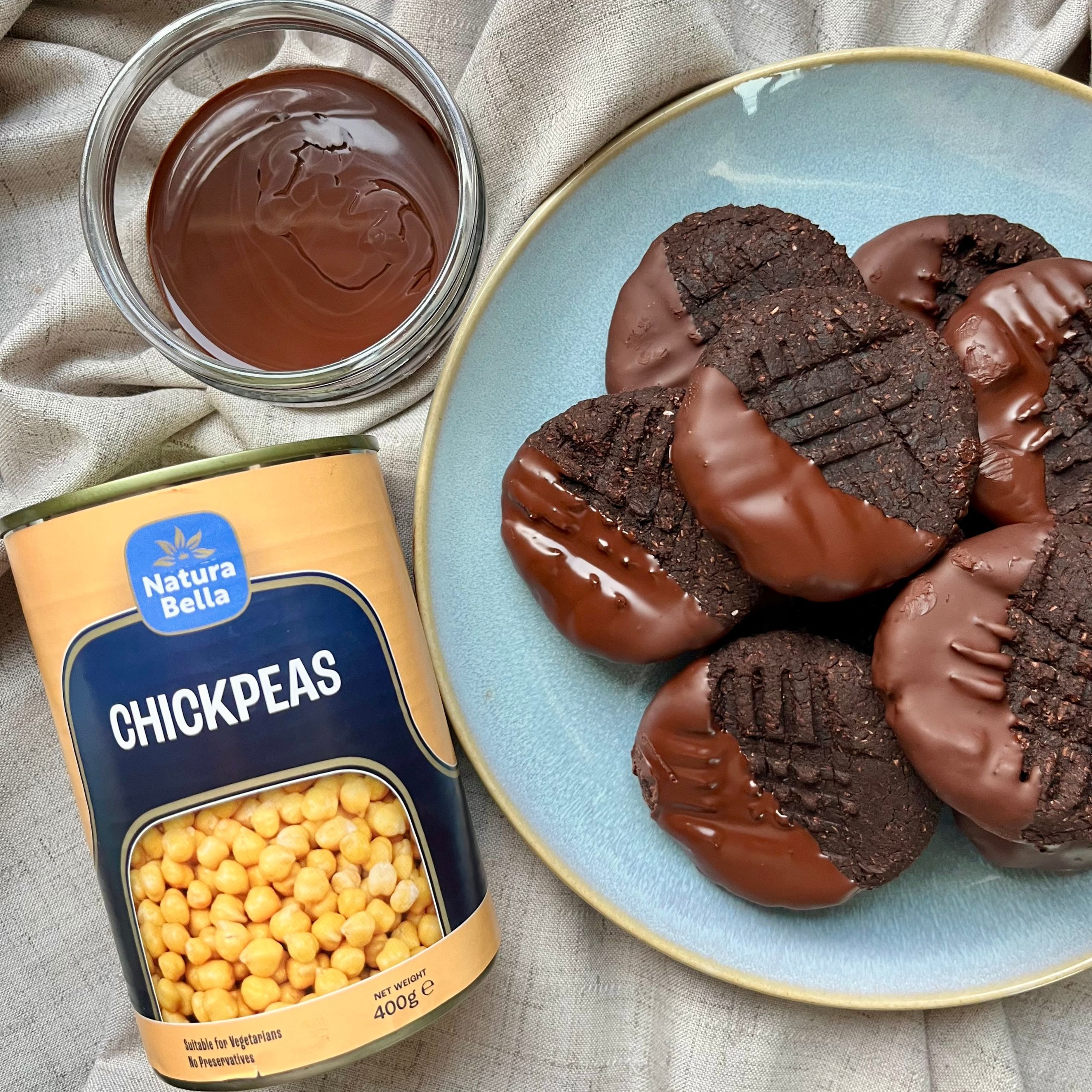 image for Chocolate Chickpea Cookies