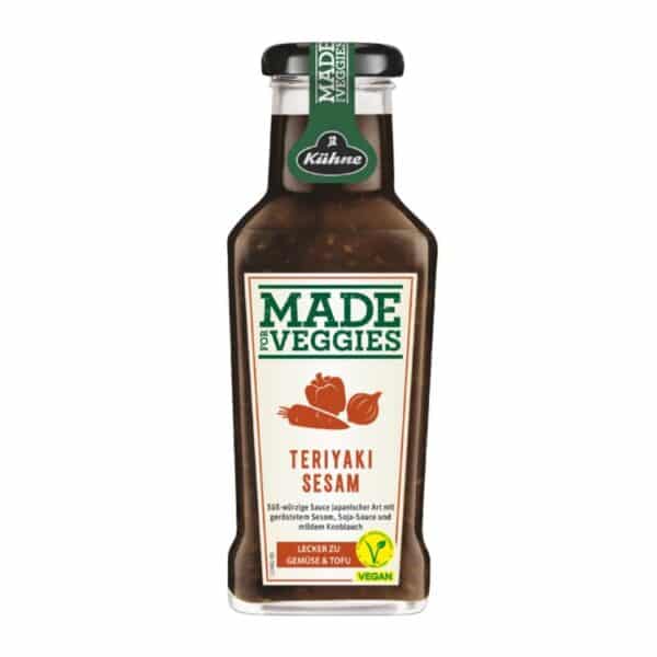kuhne made for veggies teriyaki sesame sauce