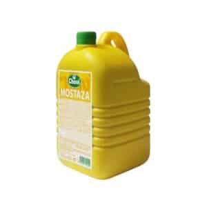 chovi mustard sauce in jar