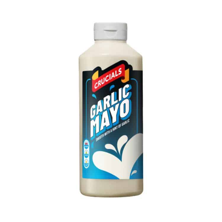 Image of Crucials Garlic Mayo Sauce &#8211; 1 Ltr