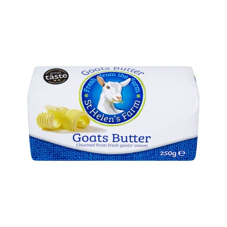 Image of St. Helen&#8217;s Farm Goat&#8217;s Butter &#8211; 250g