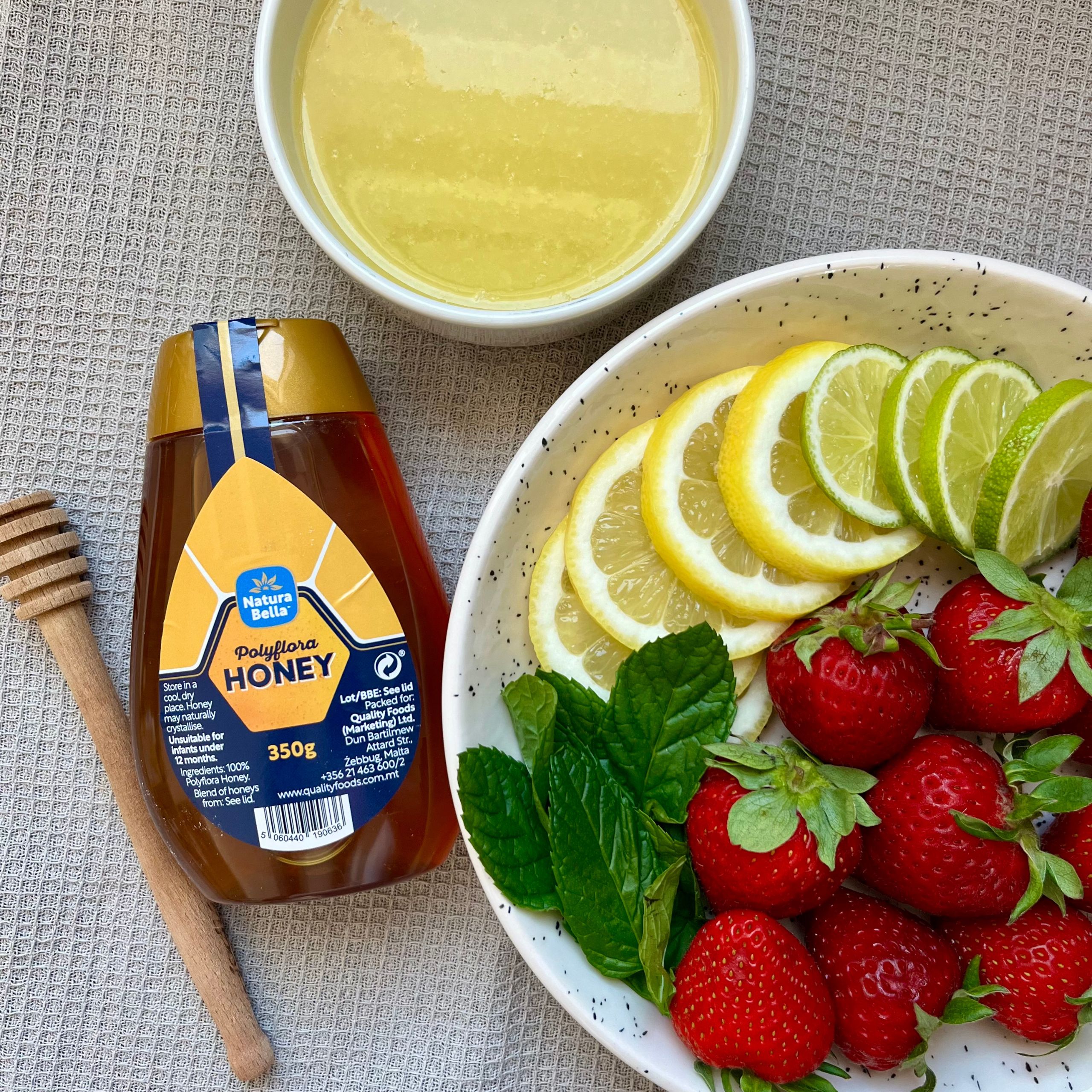 image for Strawberry Honey Lemonade