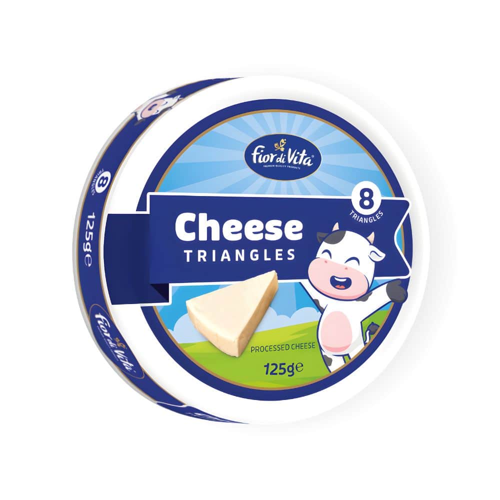 Image of Fior Di Vita Cheese Triangles &#8211; 125g