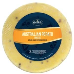 Fior Di vita Pepato deli counter cheese wheel round 'gobon tal-bzar'