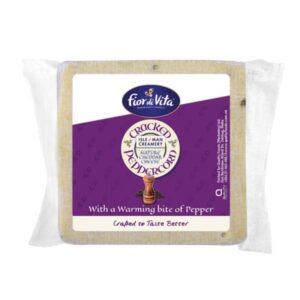 Fior Di Vita Isle of Man Mature Cheddar With black peppercorn 200g