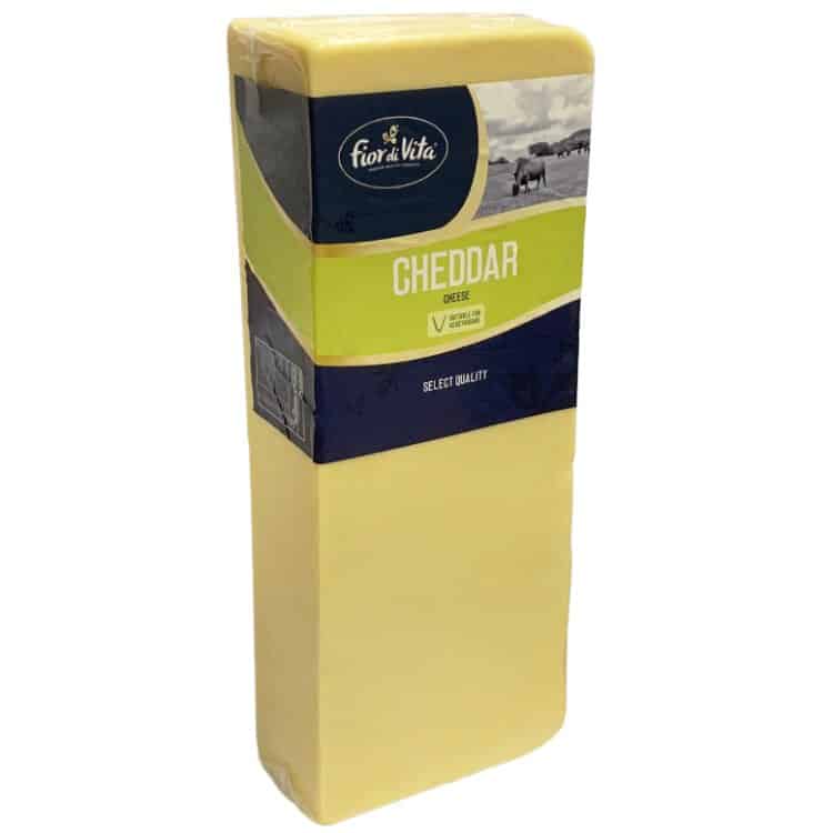 Image of Fior Di Vita Cheddar Vegetarian Block – 5Kg
