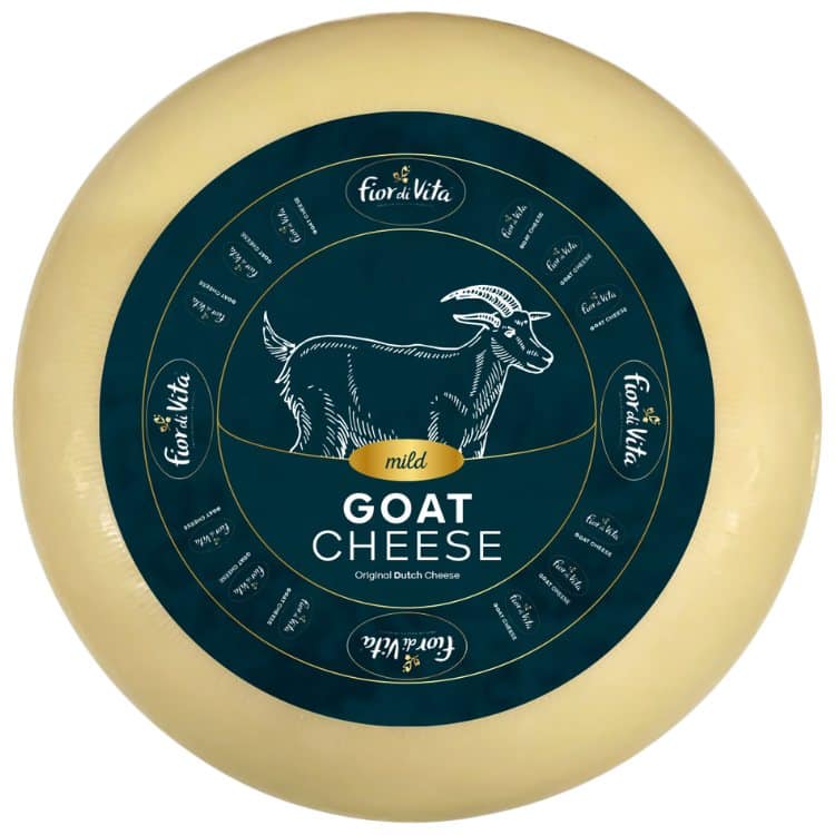 Image of Fior Di Vita Mild Goat Cheese Wheel – 4.5Kg