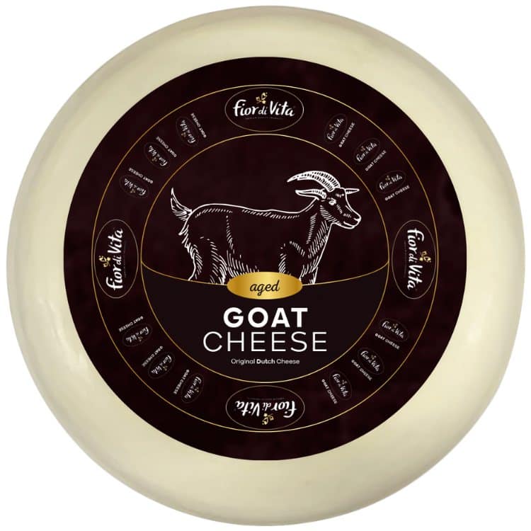 Image of Fior Di Vita Aged Goat Cheese Wheel – 4.5Kg