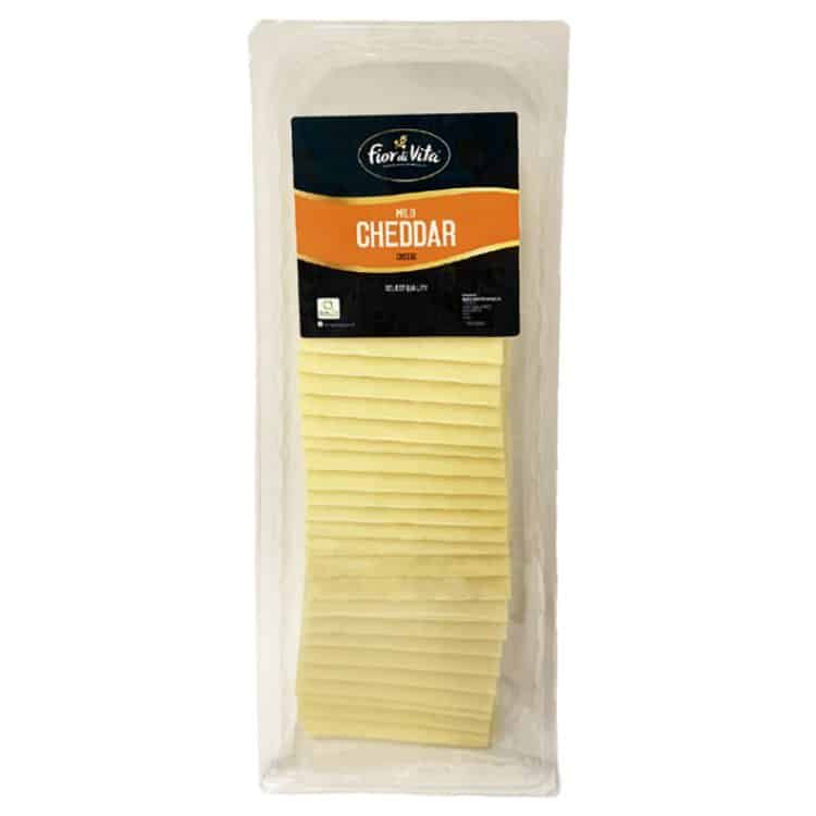 Image of Fior Di Vita Cheddar Slices- 500g