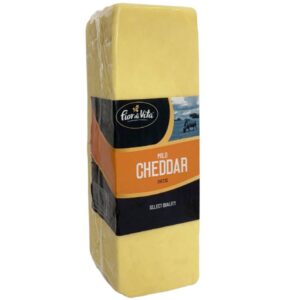 Fior di vita Mild Cheddar cheese block 2.5kg