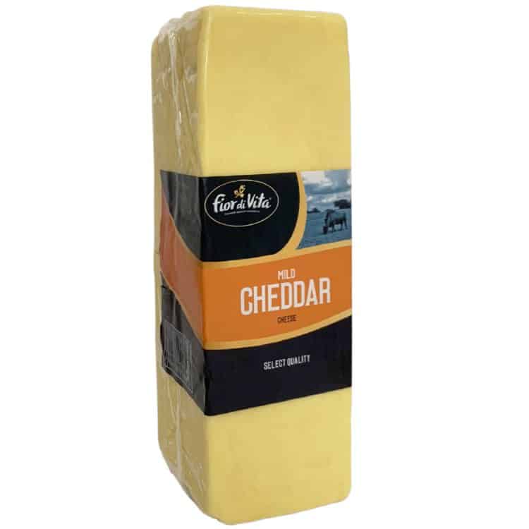 Image of Fior Di Vita Mild Cheddar Cheese Block – 2.5Kg