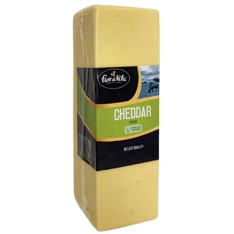 Image of Fior Di Vita Cheddar Vegetarian Block – 2.5Kg