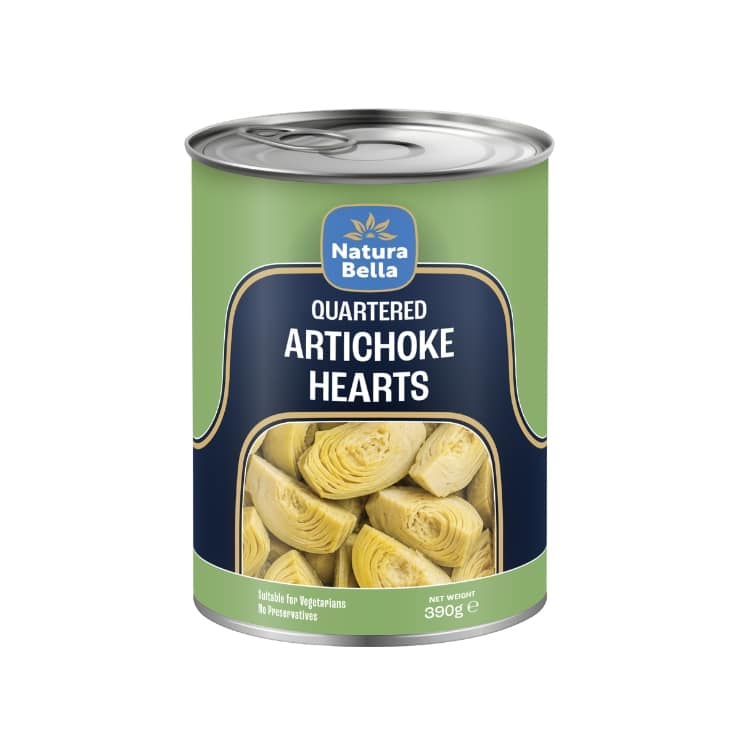 Image of Natura Bella Quartered Artichoke Hearts – 390g