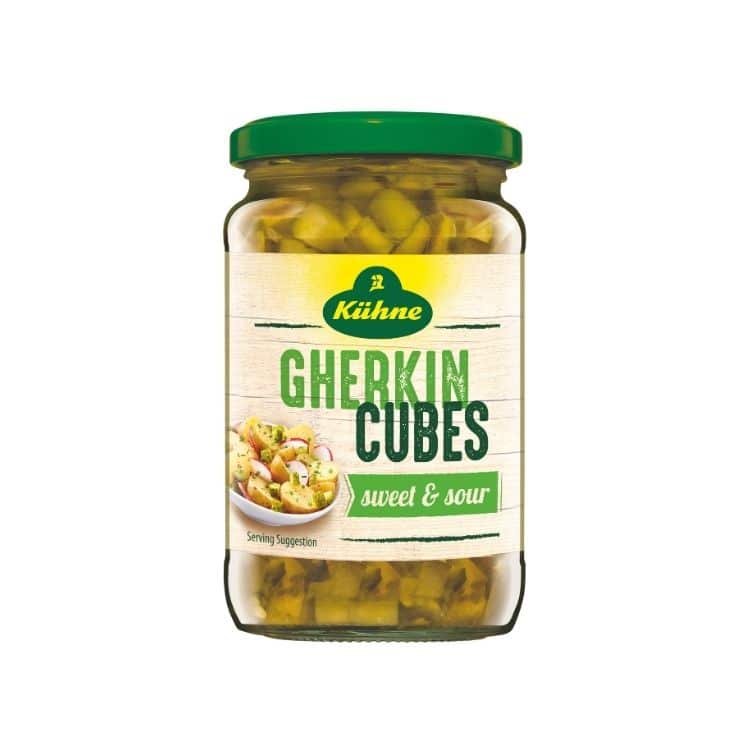 Image of Kuhne Gherkin Cubes – 370ml